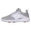 PUMA Golf Puma Ignite PWRAdapt Caged Mens Golf Shoes -Golf Sales Store 20347 HRGREYWHT01