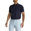 FootJoy Southern Living Solid Navy Mens Golf Polo -Golf Sales Store 20982 NAVY