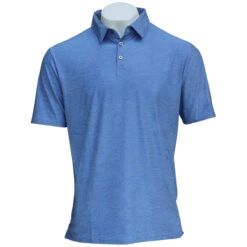 AndersonOrd Featherlite Cornflower Blue Mens Golf Polo