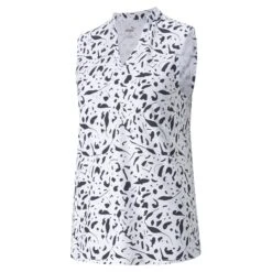 PUMA Golf Puma CLOUDSPUN Chelsea Womens Sleeveless Golf Polo