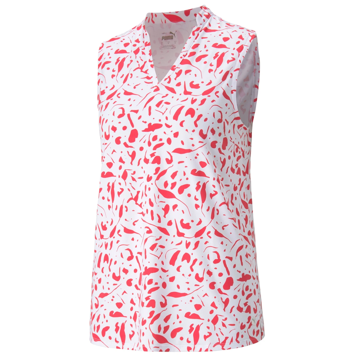 PUMA Golf Puma CLOUDSPUN Chelsea Womens Sleeveless Golf Polo 4 PUMA Golf Puma CLOUDSPUN Chelsea Womens Sleeveless Golf Polo - Image 2