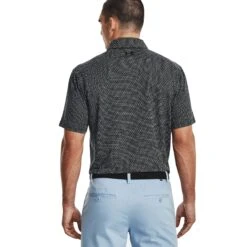 Under Armour T2G Printed Mens Golf Polo -Golf Sales Store 21635 BLACK001 1