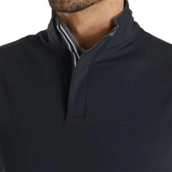 FootJoy Stretch Jersey Mens Golf 1/4 Zip Vest -Golf Sales Store 21659 BLACK 2 31981154 40c4 4c34 a280 0f493a9f0c25