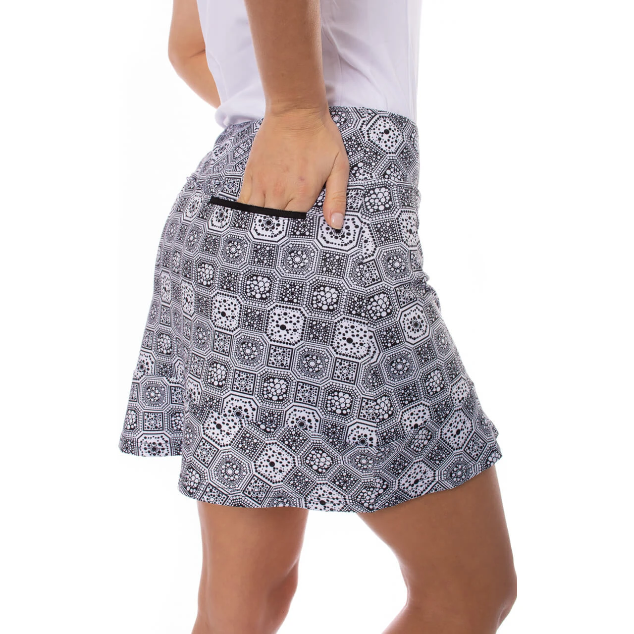 Golftini Electric Slide 16.5in Womens Golf Skort 4 Golftini Electric Slide 16.5in Womens Golf Skort - Image 2