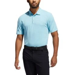 Adidas Golf Adidas Two-Color Club Stripe Mens Golf Polo