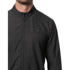 TravisMathew Private Parking Mens Golf Jacket -Golf Sales Store 22071 HTHRBLACK0HBL 1