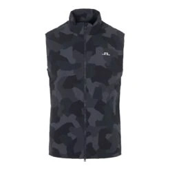 J.Lindeberg J. Lindeberg Packlight Print JL Navy Camo Mens Golf Vest