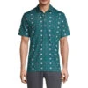 Greyson Floral G.O.A.T. Garter Mens Golf Polo -Golf Sales Store 22783 GARTER343