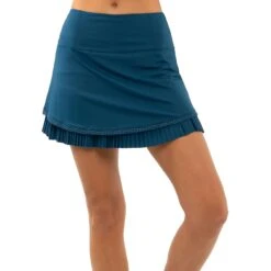 Lucky In Love Wonderous Pleated 15.25in Womens Golf Skort