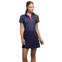 Greyson Scarlett Scarlett Moon Heart Womens Golf Polo -Golf Sales Store 23135 MIDNGHTSKY418 3
