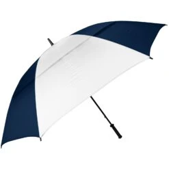 Haas-Jordan Thunder Vented Golf Umbrella -Golf Sales Store 23191 NAVYWHITE