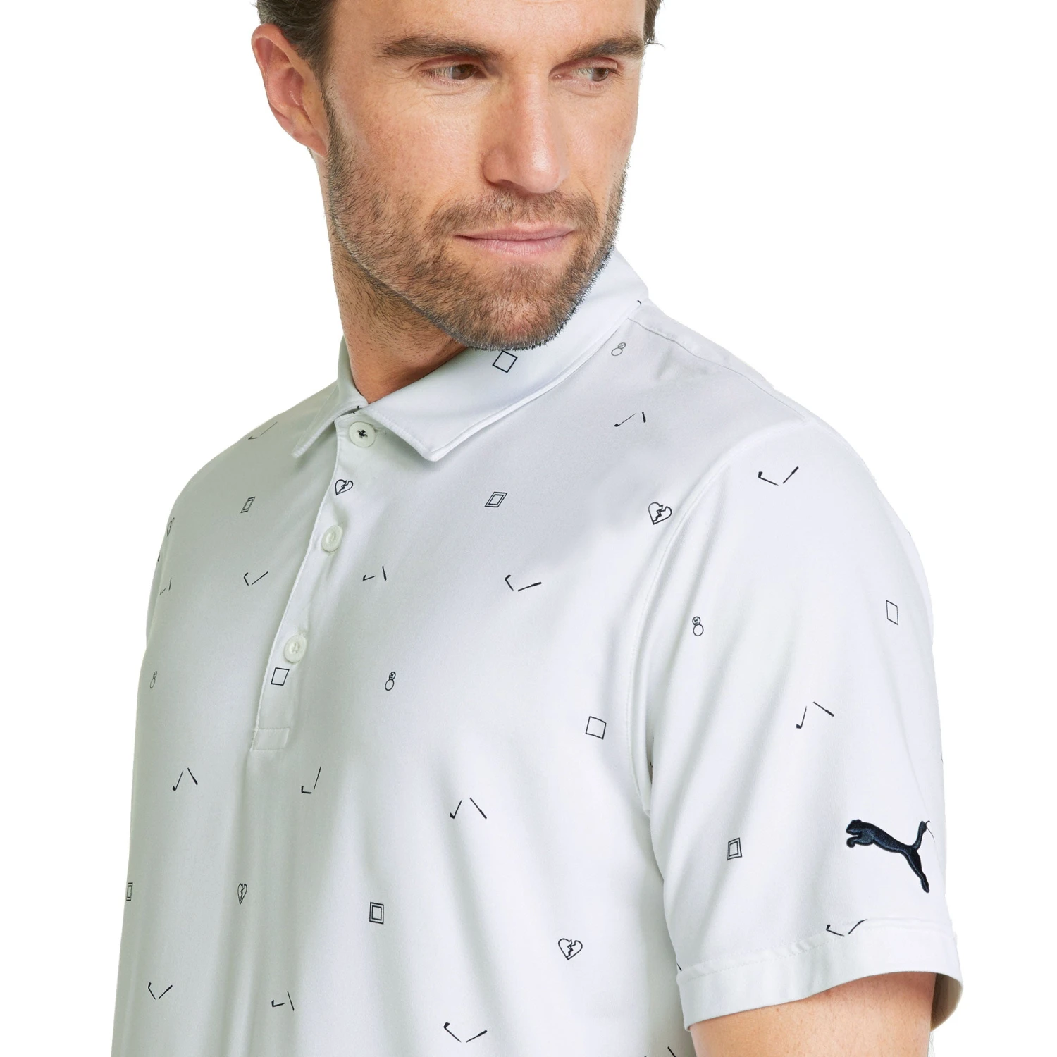 PUMA Golf Puma CLOUDSPUN H8 Golf Mens Golf Polo 4 PUMA Golf Puma CLOUDSPUN H8 Golf Mens Golf Polo - Image 2