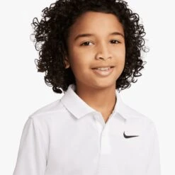 Nike Dri-FIT Victory Big Kids Boys Golf Polo -Golf Sales Store 24413 WHITE100 1