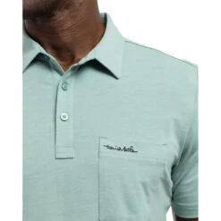 TravisMathew Off The Record Mens Golf Polo -Golf Sales Store 24571 HTRBRGRN3HBG 2