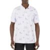 TravisMathew Lake Break Mens Golf Polo -Golf Sales Store 24585 WHITE1WHT 90cf70eb 1157 4d9f b794 5ef6fc7c4506