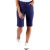 NVO Bailey Long 12.5in Womens Golf Shorts -Golf Sales Store 24816 NAVY400