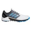 Adidas Golf Adidas ZG21 White-Blue Mens Golf Shoes -Golf Sales Store 24866 WHTBLUBLK100