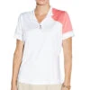 GGBlue Jesse White Punch Womens Golf Polo -Golf Sales Store 25370 WHTPUNCH4532