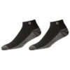 FootJoy ProDry Sport XL Black Low Cut Golf Socks - 2 Pack -Golf Sales Store 25663