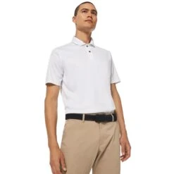 Oakley Reduct Mens Golf Polo -Golf Sales Store 25798 GEOPRTWHT9F6