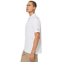 Oakley Reduct Mens Golf Polo -Golf Sales Store 25798 GEOPRTWHT9F6 1