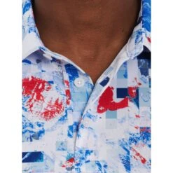 Robert Graham Winslow Knit Mens Golf Polo -Golf Sales Store 25822 MULTI 2