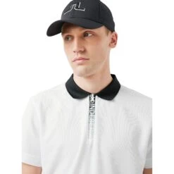 J.Lindeberg J. Lindeberg Brayden Mens Golf Polo -Golf Sales Store 25906 WHITE0000 2