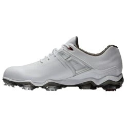 FootJoy Tour X Spiked Mens Golf Shoes -Golf Sales Store 26129 WHITERED 2