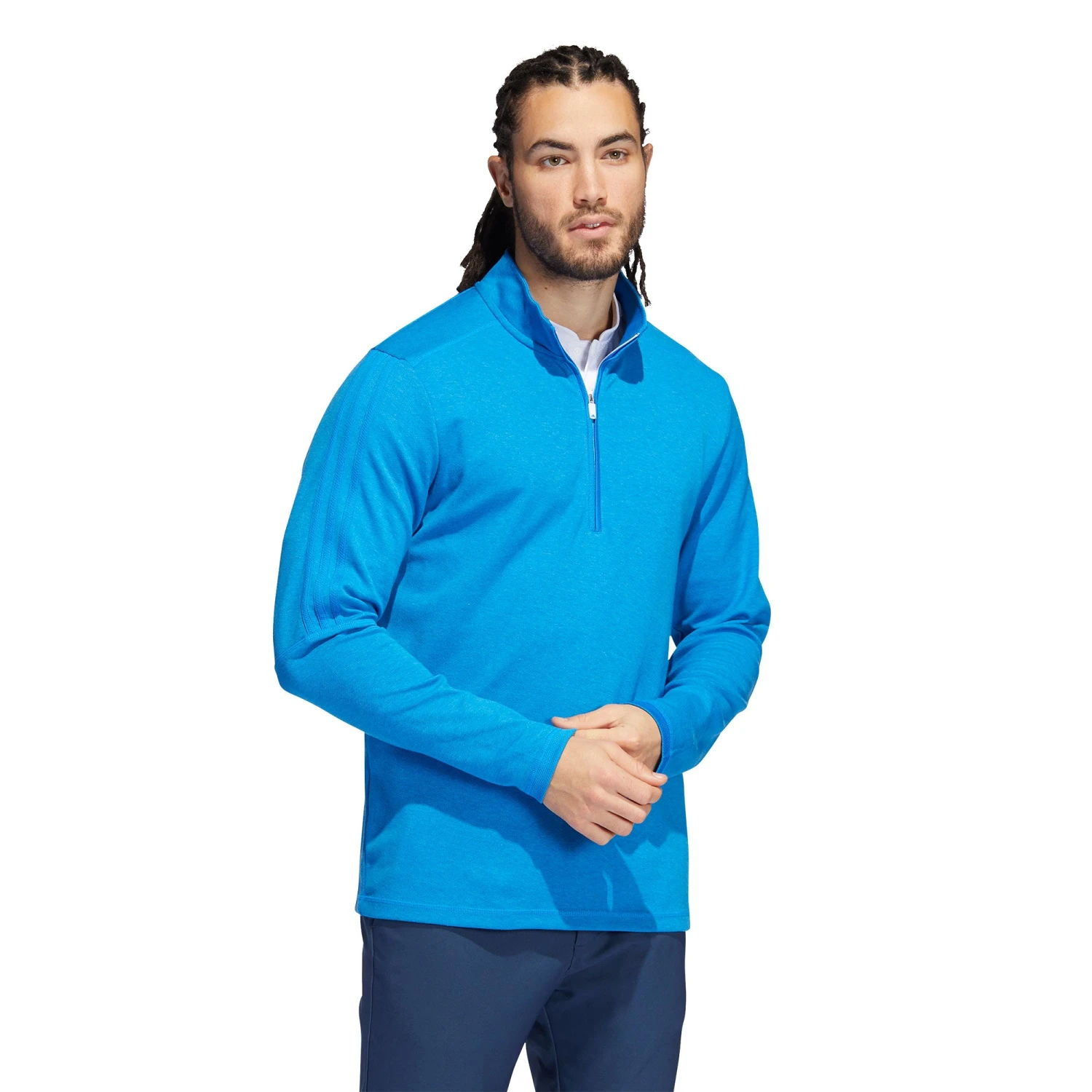 Adidas Golf Adidas Three Stripes Mens Golf 1/4 Zip 3 Adidas Golf Adidas Three Stripes Mens Golf 1/4 Zip