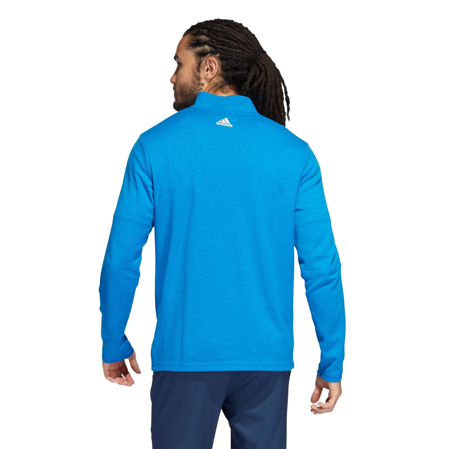 Adidas Golf Adidas Three Stripes Mens Golf 1/4 Zip 4 Adidas Golf Adidas Three Stripes Mens Golf 1/4 Zip - Image 2