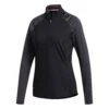 Adidas Golf Adidas UV Solid Black Grey Womens Golf 1/2 Zip -Golf Sales Store 26943 BLACKGREY 82d7e0a2 7109 45d4 b2a8 e588bbba72f7