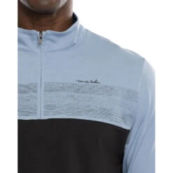 TravisMathew Out All Night Faded Denim Mens Golf 1/4 Zip 7 TravisMathew Out All Night Faded Denim Mens Golf 1/4 Zip -Golf Sales Store 27024 FADEDENIM4FDD 2