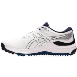 Asics Gel-Kayano Ace White Mens Spikeless Golf Shoes -Golf Sales Store 27043 WHITEWHITE 3