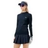J.Lindeberg J. Lindeberg Alma Knitted Navy Womens Golf Sweater -Golf Sales Store 30664 JLNAVY6855