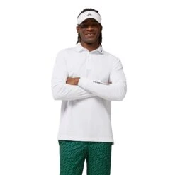 J.Lindeberg J. Lindeberg Tour Tech Mens Long Sleeve Golf Polo -Golf Sales Store 30678 WHITE0000 6a55b92b 4c84 4793 9db2 e06925e78318