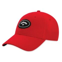 Callaway Stretch Fitted Hat -Golf Sales Store 5219089 RED