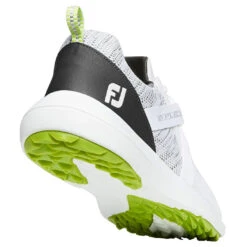 FootJoy Flex White Grey Mens Golf Shoes -Golf Sales Store 56101 MEDIUM 2 7aa4fa2f 67a9 4b18 b2ac 95f0ffd972b9