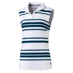 PUMA Golf Puma Stripe Sleeveless Girls Golf Polo 7 PUMA Golf Puma Stripe Sleeveless Girls Golf Polo -Golf Sales Store 595685 03GILBRALTRSE c5eee665 92d0 41cf 8228 8cbf5c6c31f9
