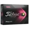 Titleist Pro V1 Pink Numbers Golf Balls - Dozen -Golf Sales Store 85026