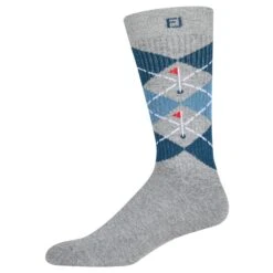 FootJoy ProDry Fashion Crew Mens Socks -Golf Sales Store 85163 LTGREY992