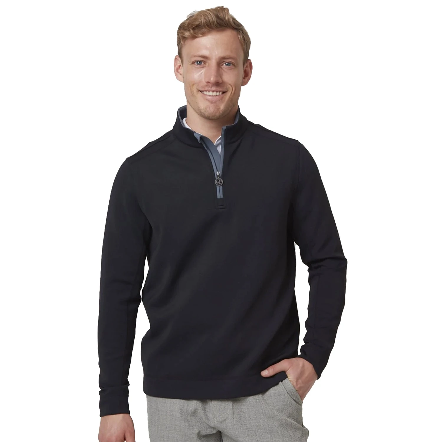 Chase 54 Chase Long Sleeve Mens Golf 1/4 Zip 4 Chase 54 Chase Long Sleeve Mens Golf 1/4 Zip - Image 2