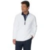 Chase 54 Chase Long Sleeve Mens Golf 1/4 Zip -Golf Sales Store ME1600 WHITE c9ebf70b b782 4e86 8062 5f9568222581